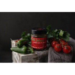 Pasta z chilli Jalapeno se sušenými rajčaty San Marzano 100g Hradecké delikatesy 